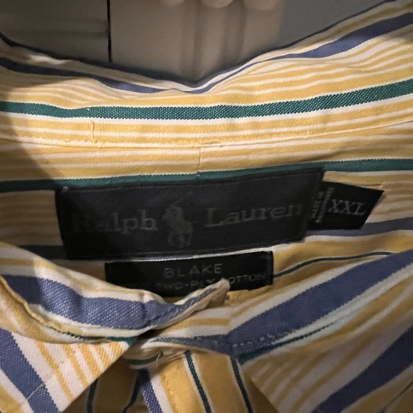 Men’s Polo Ralph Lauren XXL THE BLAKE shirts. Price is for BOTH - Picture 2 of 5